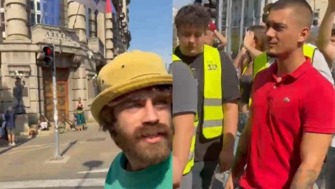 ТИКТОКЕР НАПАДНУТ НА СТУДЕНТСКОМ ПРОТЕСТУ: Ко су ови насилници међу мирним блокадерима?