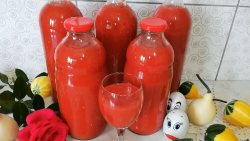RECEPT ZA DOMAĆI KUVANI PARADAJZ U FLAŠAMA: Kao iz kuhinje naših baka! (VIDEO)
