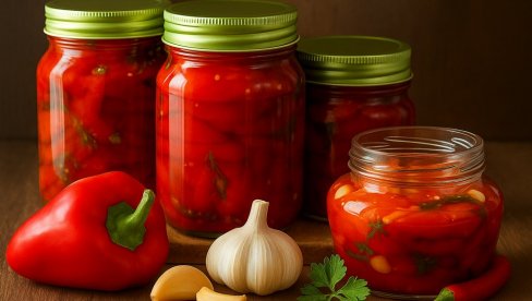 MARINIRANE PAPRIKE SA BELIM LUKOM: Recept za aromatične paprike