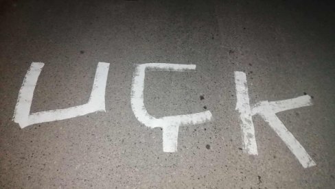GRAFITI OVK U SRPSKOM SELU STANIŠOR U OPŠTINI NOVO BRDO: Nastavlja se zastrašivanje Srba na KiM