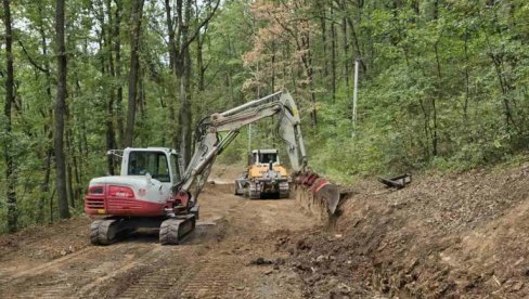 PUTARI NA KOSMAJU: Produžavanje saobraćajnice u Sopotu