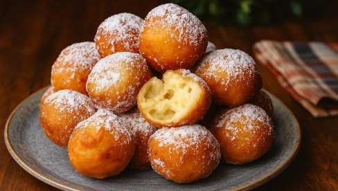 KROFNE SA SIROM I ŠEĆEROM U PRAHU: Recept za mirisne krofne