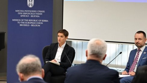 BRNABIĆ U BRISELU: Dijalog je ključ za napredak Srbije ka Evropskoj uniji