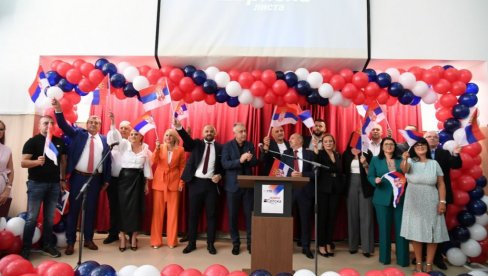 MITING SRPSKE LISTE U SEVERNOJ MITROVICI: Glas za SL, glas za oslobođenje Mitrovice (FOTO)