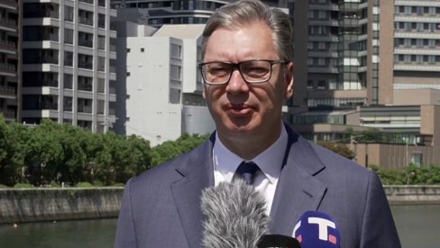POSEBNA ČAST I VAŽNA STVAR ZA SRBIJU Vučić: Iskoristio sam priliku da zamolim japanskog cara da poseti Beograd (VIDEO)