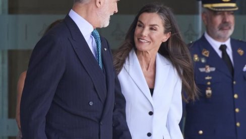 MODNA LEKCIJA KRALJICA LETICIJE: Pokazala kako se nosi odelo, a da izgleda ženstveno (FOTO)