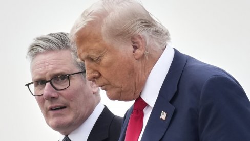 STARMER I TRAMP: Razgovarali o Bliskom istoku i Ormuskom moreuzu