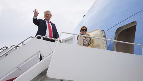 ТРАМП КРЕНУО ЗА ЛОНДОН: Ово су сви детаљи посете америчког председника Великој Британији