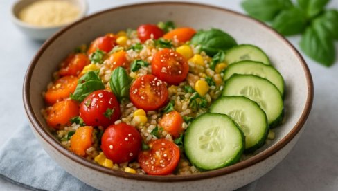 KINOA SALATA: Recept za salatu punu boja i svežine