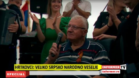 ШЕШЕЉ ОДРЖАО ГОВОР У ХРТКОВЦИМА: Да ослободимо цело Косово и Метохију, Републику Српску и Републику Српску Крајину