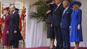 TRAMP I MELANIJA STIGLI U VINDZOR: Ovako su dočekani američki predsednik i prva dama (FOTO)