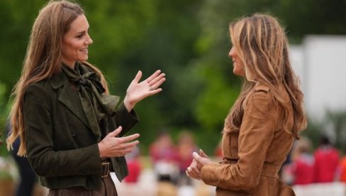 МЕЛАНИЈА И КЕЈТ КАО НАЈБОЉЕ ДРУГАРИЦЕ: Обукле боје јесени и провеле савршен дан у природи