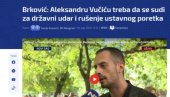 АНТИСРБИН БРКОВИЋ ПАТОСИРАН ПОСЛЕ СКАНДАЛОЗНЕ ИЗЈАВЕ ЗА ТАЈКУНСКУ Н1: Вучинићева и Мићин му очитали буквицу