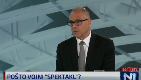 ВОЈНИ АНАЛИТИЧАР АЛЕКСАНДАР РАДИЋ НА ШОЛАКОВОЈ Н1 ХТЕО ДА КРИТИКУЈЕ ВУЧИЋА: Заправо му дао највећу похвалу! (ВИДЕО)