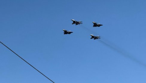 МОЋНИ РАФАЛИ И МИГ-ОВИ 29 НА СРПСКОМ НЕБУ: Спектакл за крај, великим аплаузом испрећена убојита авијација (ВИДЕО)