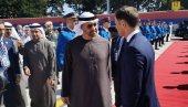 БИН ЗАЈЕД ПРИСУСТВОМ НА ВОЈНОЈ ПАРАДИ УКАЗАО ВЕЛИКУ ЧАСТ СРБИЈИ Мали: Увек ћемо са поносом дочекивати наше пријатеље из Емирата
