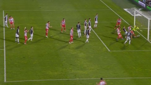 GROBARI OSTALI U NEVERICI: Evo kako je Zvezda povela u 177. večitom derbiju (VIDEO)