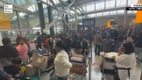 ВЕЛИКИ ХАОС НА ЕВРОПСКИМ АЕРОДРОМИМА: Десетине летова отказано, стотине касне  - ево где је најгоре (ВИДЕО)