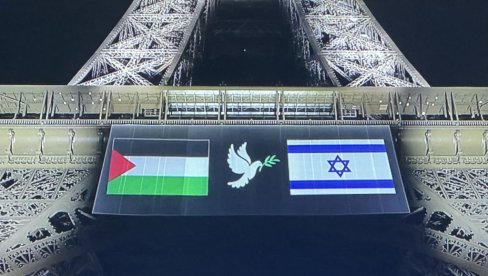 ЗАСТАВЕ ВЛАСТИМА У ИНАТ: И поред административне забране, поједини градови у Француској истакли обележја Палестине