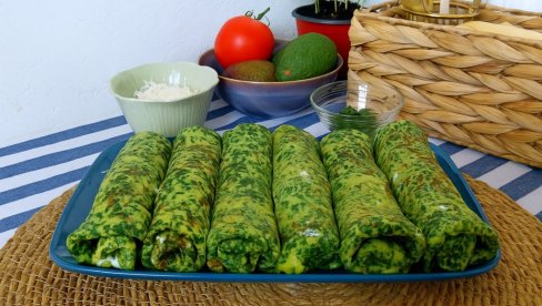 PALAČINKE OD SPANAĆA: Zelena čarolija na tanjiru