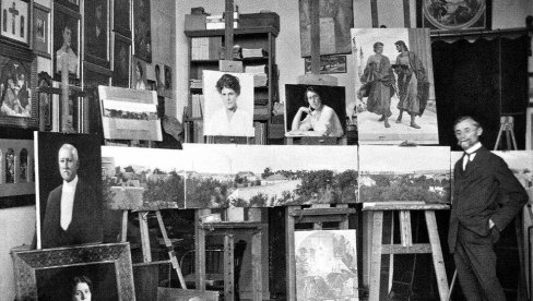 NIJE MARIO ZA ŽIVOT BEZ SLIKLARSTVA: Autobiografija slikara Uroša Predića, pri put štampana integralno, u jednoj knjizi