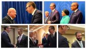 ВАЖНИ СУСРЕТИ У ЊУЈОРКУ: Вучић се састао са бројним светским званичницима пред отварање седнице Генералне скупштине УН (ФОТО)
