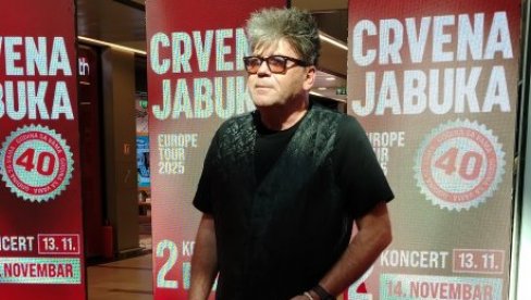SVAKA POZORNICA JE NOVA MUZIČKA BAJKA: Dražen Žerić Žera o jubileju Crvene jabuke“ i popularnosti (FOTO)