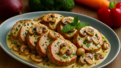 SVINJSKI FILE U SOSU OD PEČURAKA: Recept za sočno meso i kremasti sos