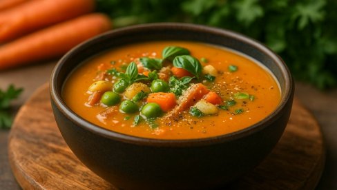 РУСТИЧНА ЧОРБА ОД ПОВРЋА: Топла, мирисна и пуна укуса