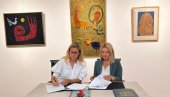 СПОРАЗУМ ИЗМЕЂУ ЈАГОДИНСКОГ МНМУ И МУЗЕЈА САВРЕМЕНЕ УМЈЕТНОСТИ РЕПУБЛИКЕ СРПСКЕ: Босиљ, Секулић и Вујаклија у Бањалуци