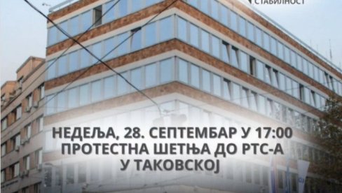 VELIKA MIRNA ŠETNJA! U nedelju, 28. septembra, širom Srbije za jedinstvo i mir