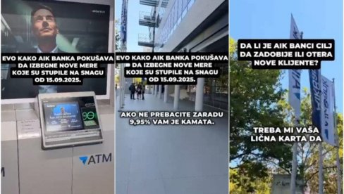 AIK BANKA PREDNJAČI U BAHAĆENJU: Procurio snimak - nastavljaju sa otimanjem od građana (VIDEO)