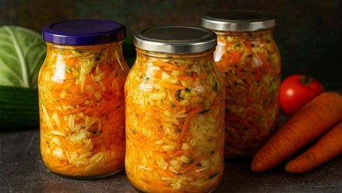 SALATA OD TIKVICA I ŠARGAREPE: Šarena, hrskava i mirisna salata