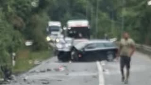 STRADAO POŽEŽANIN : Nesreća na putu Užice - Sevojno