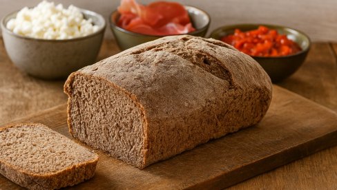 ДОМАЋИ РАЖАНИ ХЛЕБ: Домаћи и ароматичан