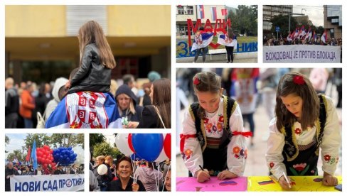 SLOBODNI GRAĐANI USTALI PROTIV BLOKADA: Ovako su izgledali jučerašnji skupovi širom Srbije (FOTO/VIDEO)