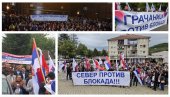 ЈАСНА ПОРУКА СРБА СА КИМ: Север, Грачаница, Штрпце, Косовско Поморавље против блокада! (ФОТО/ВИДЕО)