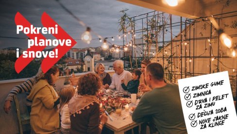 Покрените планове и снове уз кеш кредит UniCredit Банке