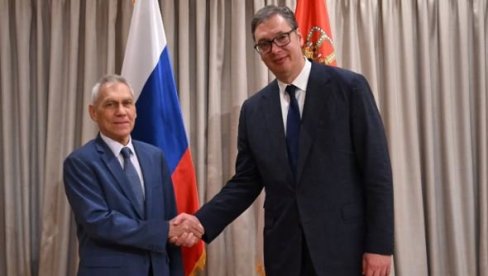 ВУЧИЋ СЕ САСТАО СА РУСКИМ АМБАСАДОРОМ: Посебно смо размотрили ситуацију око НИС-а (ФОТО)