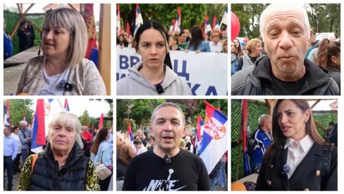 VAŽNO JE DA SE ČUJE I NAŠ GLAS! Jasne poruke građana protiv blokada - Želimo da živimo normalno! (VIDEO)