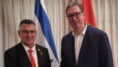 FOKUS NA KLJUČNE TEME NAŠIH ODNOSA I REGIONALNE STABILNOSTI Vučić se sastao sa ministrom spoljnih poslova Izraela (FOTO)