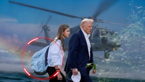 Откривено ЗАШТО је Трамп одвео унуку у школу хеликоптером: Свет у неверици кад је чуо РАЗЛОГ - детету је тешка торба