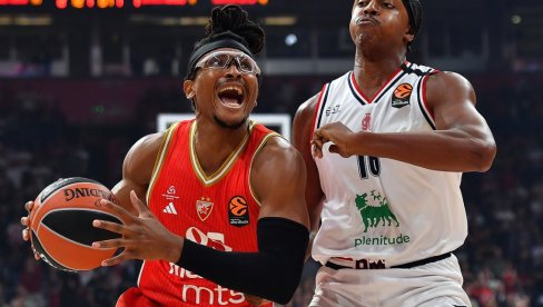 ЗВЕЗДА ИЗГУБИЛА У ПРВОМ КОЛУ ЕВРОЛИГЕ! Зек Ледеј донео победу Милану у Београду