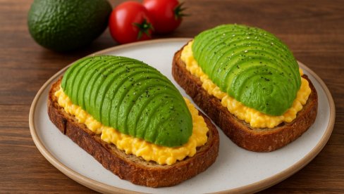 ДОРУЧАК КОЈИ ХРАНИ ТЕЛО И ДУХ : Кајгана с авокадом на хлебу