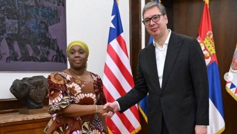 NAŠE ZEMLJE POVEZUJE DUGOGODIŠNJE PRIJATELJSTVO: Vučić se sastao sa ministarkom spoljnih poslova Liberije
