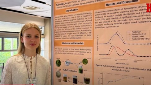 IME KOJE SE UPISUJE U MLADE ŠAMPIONE NAUKE: Pogledajte čime je gimnazijalka Tara Koldžić zadivila profesore širom sveta (VIDEO)