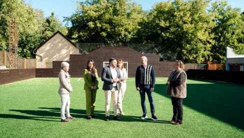 ŠKOLARCI U TEMERINU DOBILI NOV PROSTOR : Rekonstruisani sportski trereni u osnovnoj školi Petar Kočić