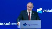 ПУТИН НА ВАЛДАЈУ: Нуклерани штит чува Русију, али ту је и орешник; Французи су пирати; Европа нестаје, Трамп уме да слуша и чује