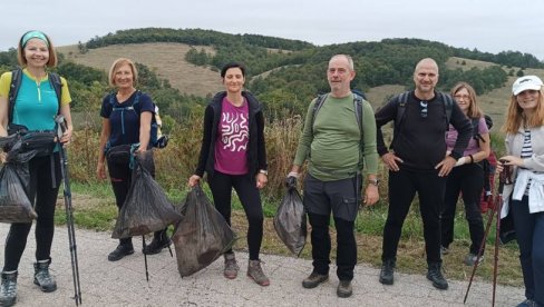 КО ЧИСТИ ПРИРОДУ, ЧИСТИ И ДУШУ: Акција ПСК Победа, минулог викенда на Рајцу, обележила Међународни дан пешачења и Дан чистих планина