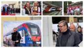 ZAJEDNO STVARAMO ISTORIJU Vučić brzim vozom stigao u Suboticu - puštena u rad deonica od Novog Sada do mađarske granice (VIDEO)